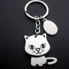 klíčenka kočka s kočkou kočičí s kočkami ocel 3