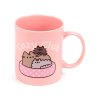 hrnek šálek hrneček kočka s kočkou kočičí s kočkami pusheen růžový 2