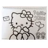 Omalovánky se samolepkami Hello Kittyy kočka s kočkou kočičí s kočkami 6