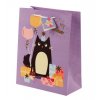 Dárková taška kreslená kočka - velikost L