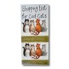 poznámkový blok nákupní seznam kočka kočičí s kočkou Alex Clark 2