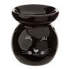 keramická aromalampa kočka s kočkou kočičí 2