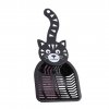 lopatka na kočkolit stelivo kočka s kočkou kočičí černá 5