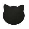 prostírání podložka pod myš kočka s kočkou kočičí černé