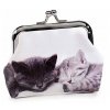 peněženka na drobné klíčenka kočka s kočkou kočičí kotě koťátko 4