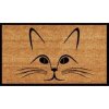 rohožka kočka s kočkou kočičí ouška vousky s kočkami kokosová