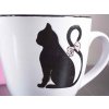 hrnek keramika kočka s kočkou kočičí bolá černá růžová 2