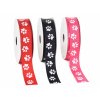 stuha s kočičími tlpakami kočka s kočkou kočičí mašle růžová, černá, červená