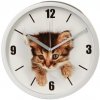 hodiny nástěnné kočka s kočkou kočičí kotě s kočkami kotě koťátko