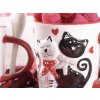 hrnek šálek hrneček kočka s kočkou kočičí s kočkami lžička keramika 2