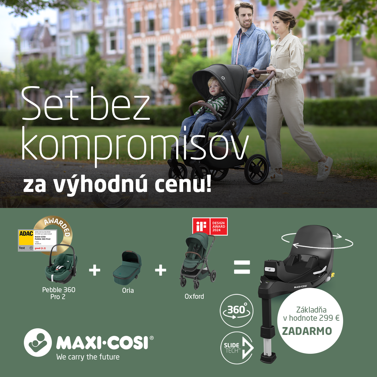 MAXI-COSI VÝHODNÝ SET KOČÍK OXFORD