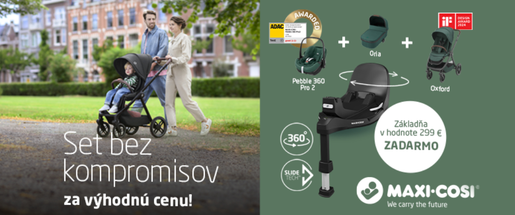MAXI-COSI VÝHODNÝ SET KOČÍK OXFORD