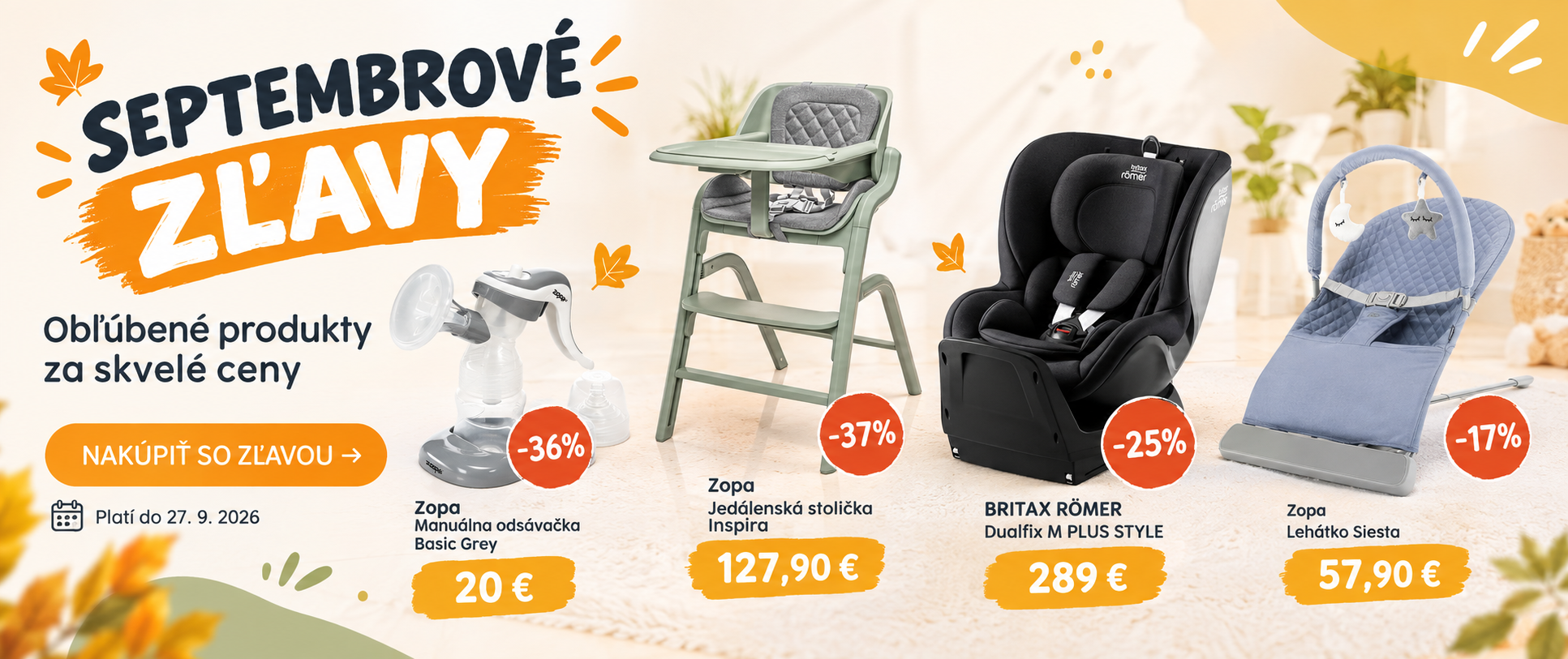 Septembrové zľavy