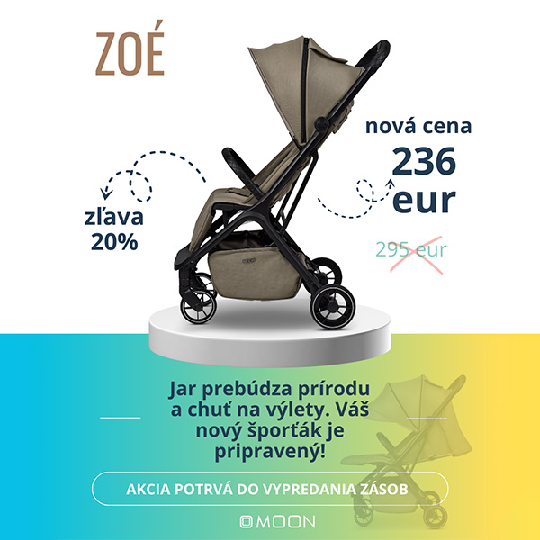 Moon Športový kočík ZOÉ 2025