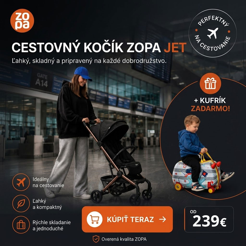Cestovný kočík ZOPA Jet