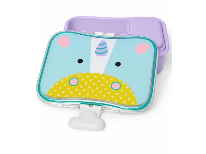 SKIP HOP Zoo Krabička na desiatu 700 ml Jednorožec 3r+