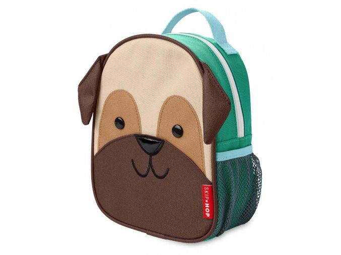 SKIP HOP Zoo Batôžtek s bezpečnostným vodítkom Mopslík 1r+