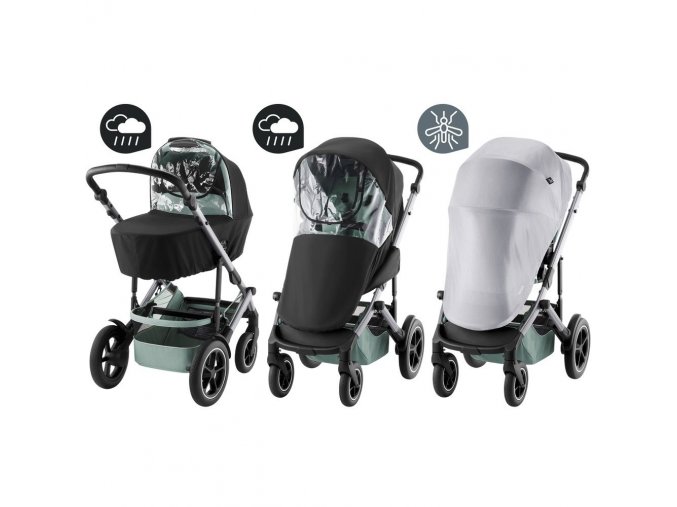 BRITAX RÖMER Sada plášteniek a moskytiéry Weather Kit
