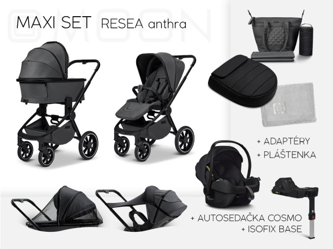MOON Maxi set RESEA+ Anthra