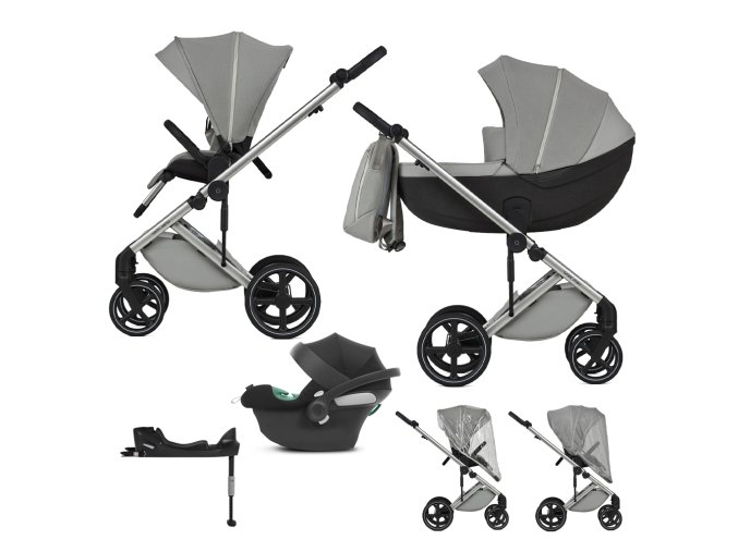 ANEX Kočík kombinovaný Mev Kite + CYBEX Aton B2 i-Size + základňa