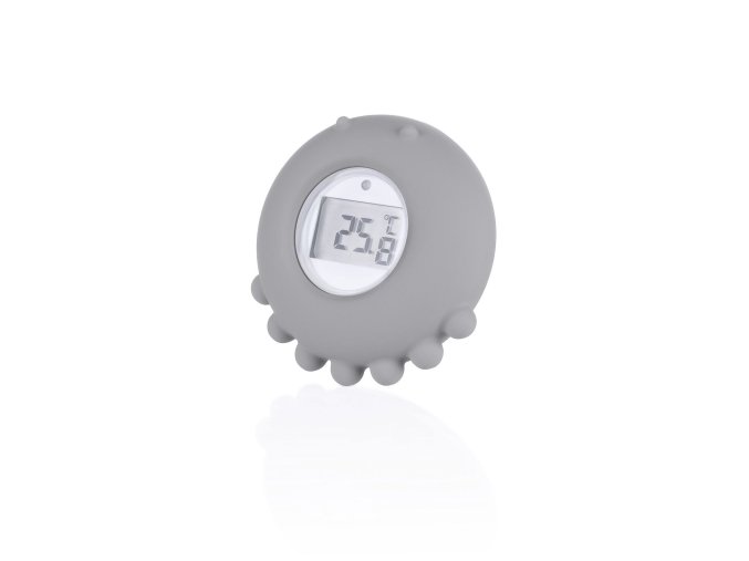 ZOPA Digitálny silikónový teplomer do vody - Dove Grey