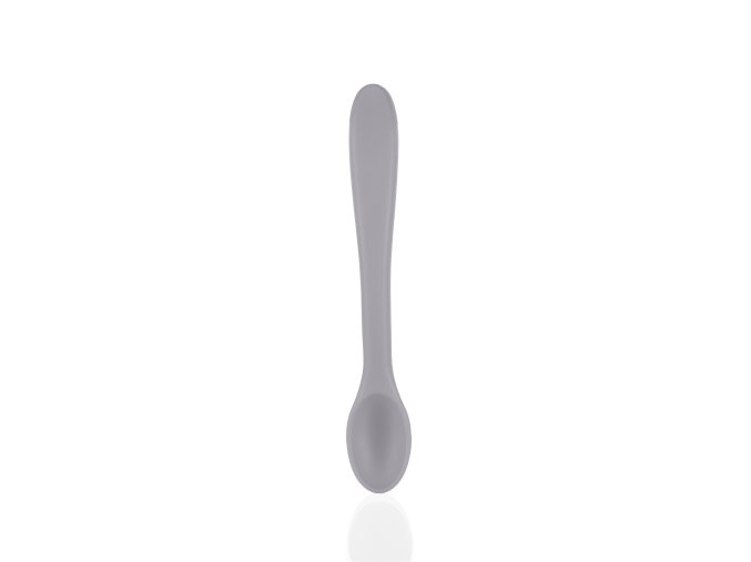 Zopa Silikónová lyžička - Dove grey