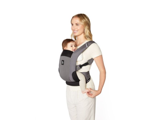 ERGOBABY Nosič EMBRACE Away - Graphite grey