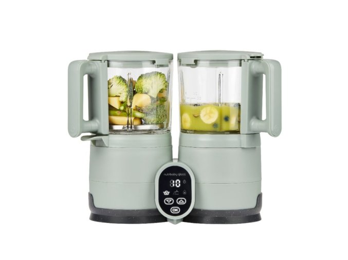 Babymoov Multifunkčný prístroj NUTRIBABY Glass Celadon Green