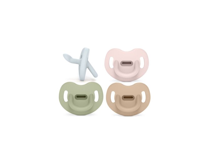 Suavinex Silikónový anatomický cumlík Colour Essence 0-6m NEW