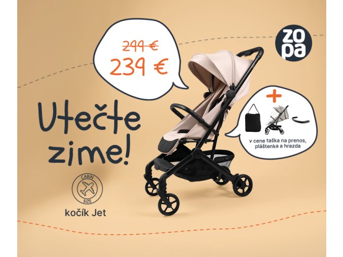 Zopa Športový kočík JET