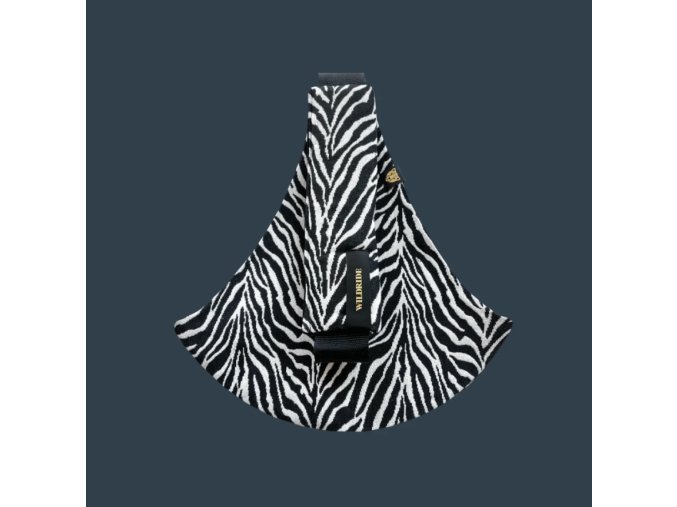 Wildride Detské nosítko Premium - Black Zebra