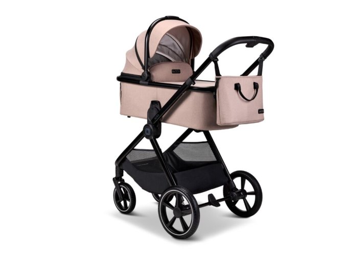 MOON Kombinovaný kočík AURA - Sand Melange