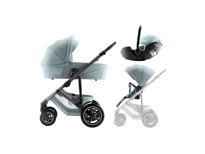 BRITAX RÖMER Kombinovaný kočík 3v1 Smile 5Z Style NEW