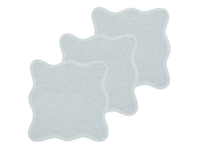 Meyco Froté žinka Wavy 3ks - Grey blue