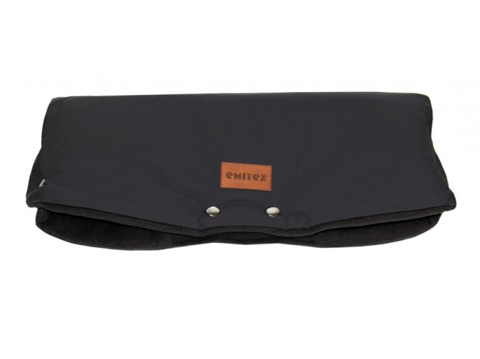 EMITEX Rukávnik SOFT fleece - Black