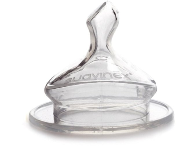 Suavinex Cumlík anatomický široké hrdlo S1/ S -2ks, silikón