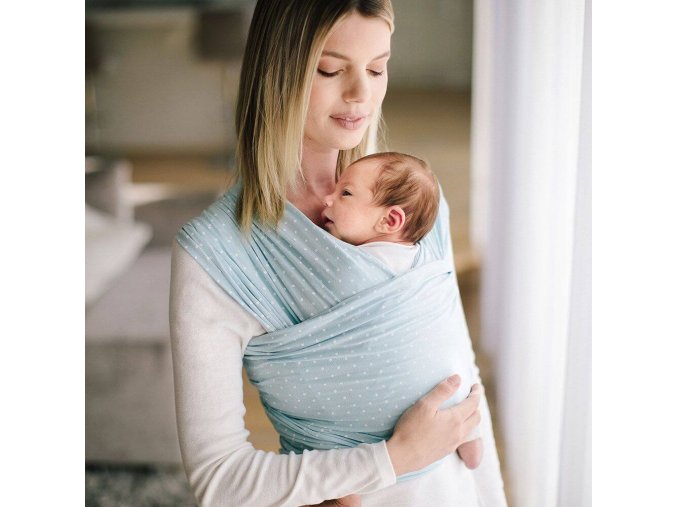 Ergobaby AURA WRAP/ŠATKA - Coral dots