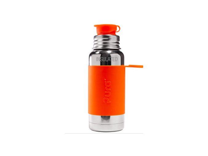 termo flasa pura so sportovym uzaverom 475ml oranzova
