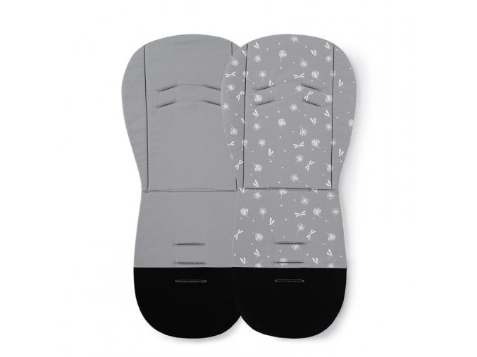 PETITE&MARS Vložka do kočíka Foamy Grey Dragonfly
