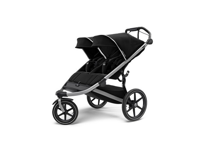 Thule športový dvojíčkovský kočík Urban Glide 2 Double JET BLACK