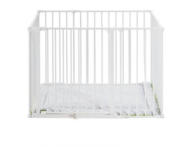 baby dan detska ohradka babydan square playpen biela matrac 800x800