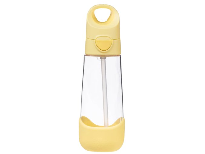 B.BOX fľaša na pitie so slamkou 600ml - Lemon twist