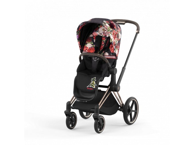 Cybex Priam Športový kočík fashion SPRING Blossom - Dark