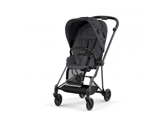 CYBEX MIOS Športový kočík SIMPLY FLOWERS - Dark Grey