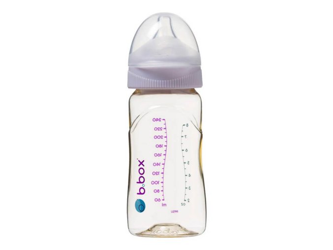 B.box Antikoliková dojčenská fľaša 240ml - ružová