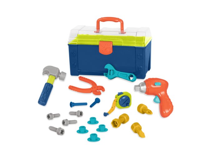 B-Toys Sada náradia v kufríku Busy Builder