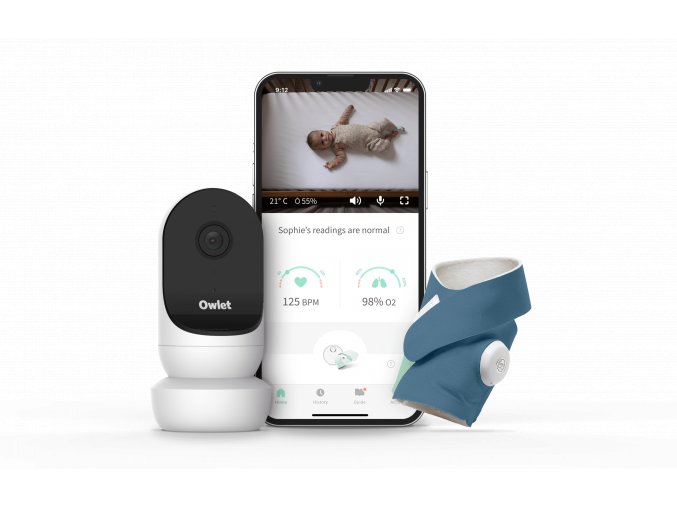 Owlet Set Smart Sock 3 & Cam2 Bundle