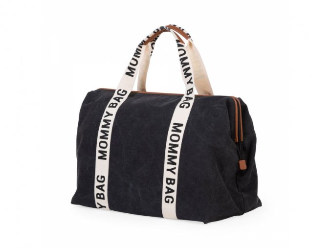 Childhome Prebaľovacia taška Mommy Bag Canvas - Black