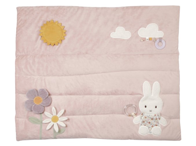 Little Dutch Hracia deka zajačik Miffy - Vintage Kvety