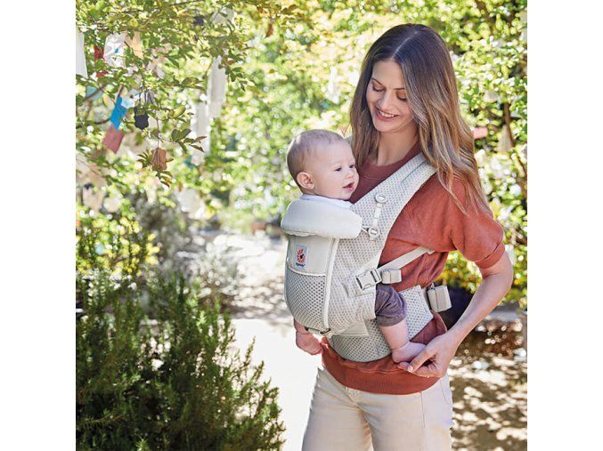 Ergobaby Nosič Adapt Soft Flex Mesh - Pearl Grey